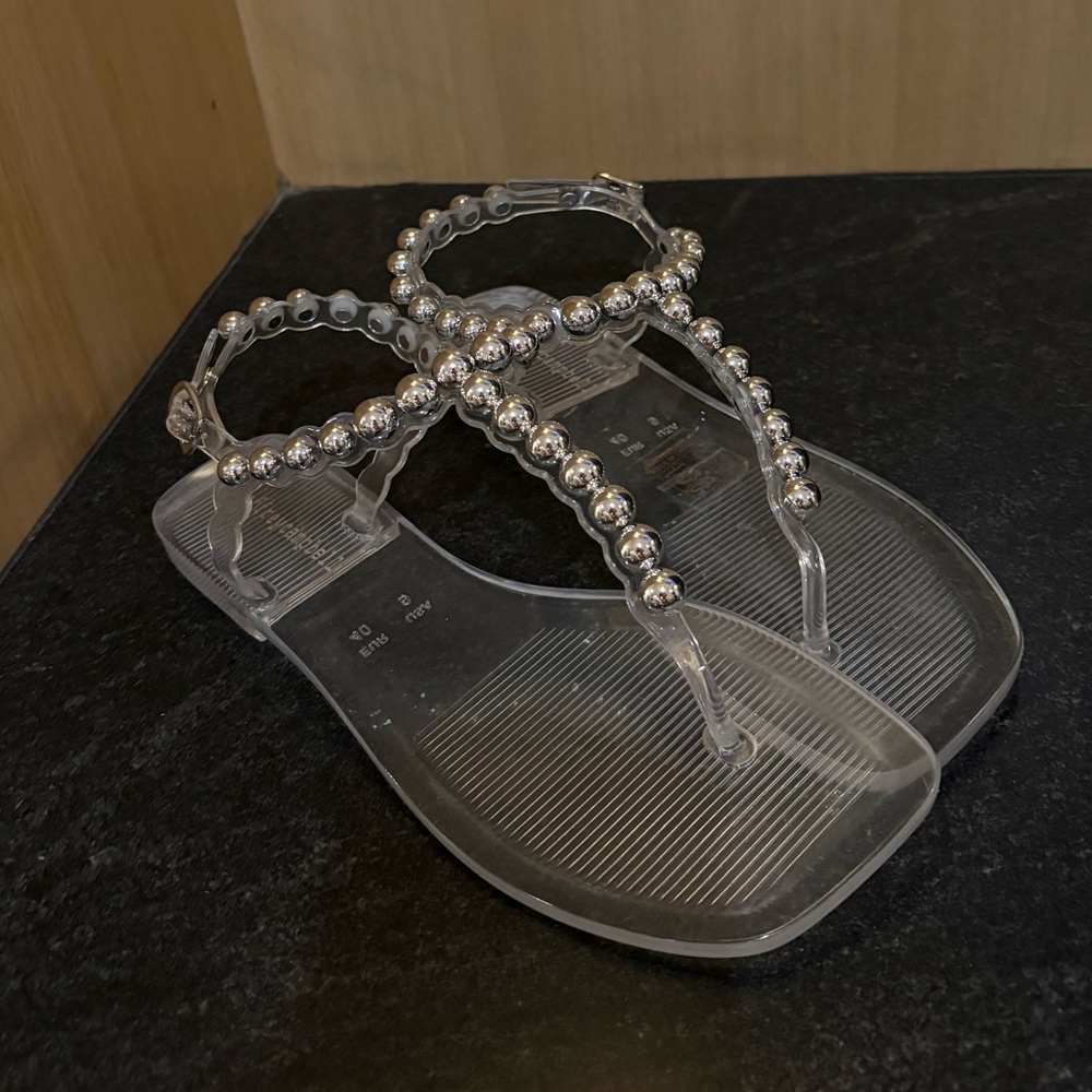 Jeffrey Campbell Clear Bling Sandals - Picture 2 of 3